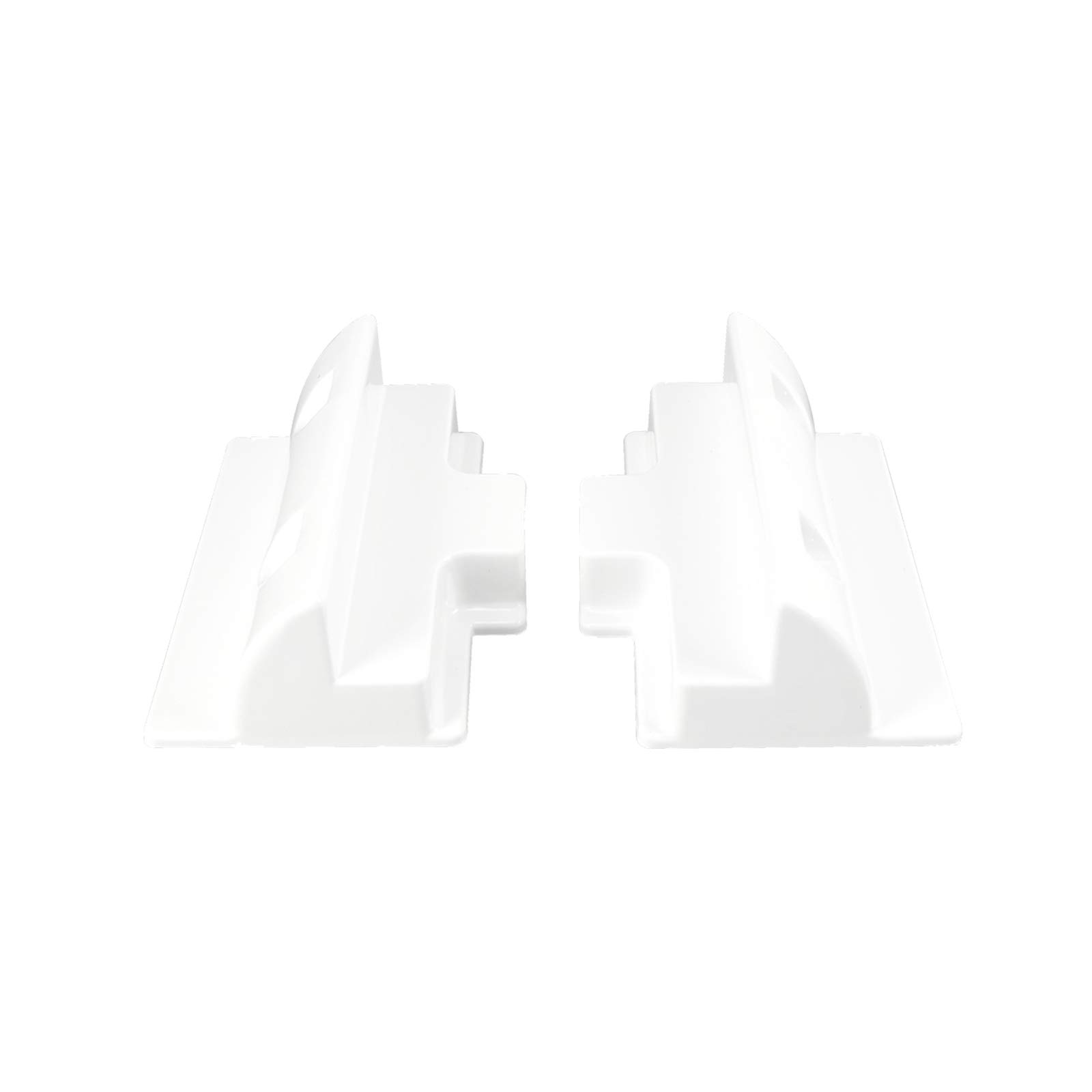 Enjoy Solar ABS Solar Module 180 mm Holding Spoiler Bracket in White, Ideal for Motorhomes, Caraves,