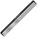 Hair Cutting Comb - Professional 8.75” Black Carbon Fiber Anti Static Chemical And Heat Resistant Hair Combs For All Hair Types For Men and Women - By Bardeau Essentials