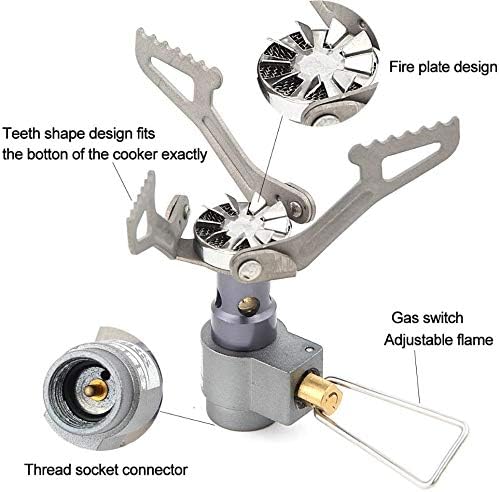 BRS Stove 3000T Backpacking Stove Camping Stove Gas Stoves Titanium Outdoor Cooker Outdoor Stove Gas Stove - Image 3