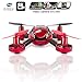 KiiToys Camera Drone with Spy Camera - Quadcopter HD Camera 720p 2MP, 6 Axis Gyroscope, Battery and Charger, 3D Flip Roll, 4 Ch 2.4 ghz Long Range (2018 Version)