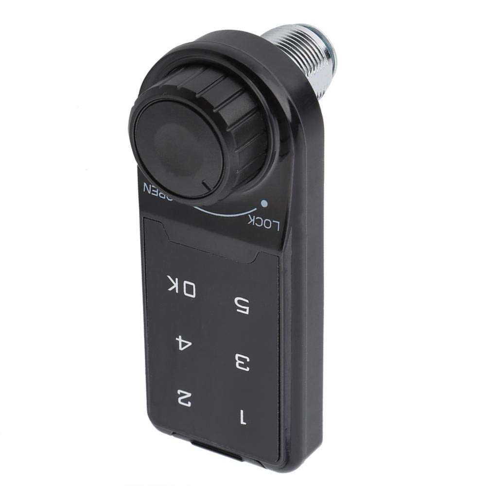 Digital Touch Keypad Password Lock, Electronic Security Cabinet Coded Locker Key Access for Door Cabinet(安装尺寸L=30)