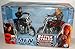 Marvel X-Men The Movie Wolverine and Sabretooth Electronic Battle Cycles Box Set