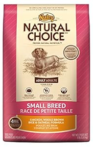 NATURAL CHOICE Small Breed Adult Chicken, Whole Brown Rice and Oatmeal Formula - 8 lbs. (3.63 kg) NATURAL CHOICE Small Breed Adult Chicken, Whole Brown Rice and Oatmeal Formula - 8 lbs. (3.63 kg)