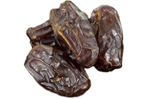 Anna and Sarah Organic Medjool Dates, 3 Pound Bag, No Sugar Added Natural Dried Dates in Resealable Bag, 3 Lbs