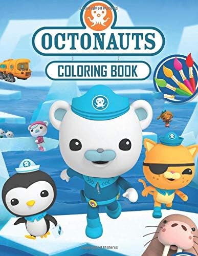 Octonauts Coloring Book: 19 Exclusive Illustrations Paperback – Large Print, December 26, 2019