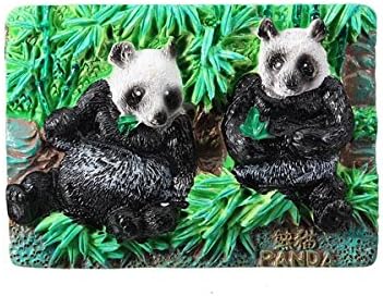 Beijing Tourism Souvenirs Panda Resin Fridge Magnet