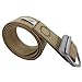 Dew Tactical Nylon Duty Army Belt For Men Military Style Casual Outdoor Adjustable Webbing Buckle Operator Khaki Belt for Men
