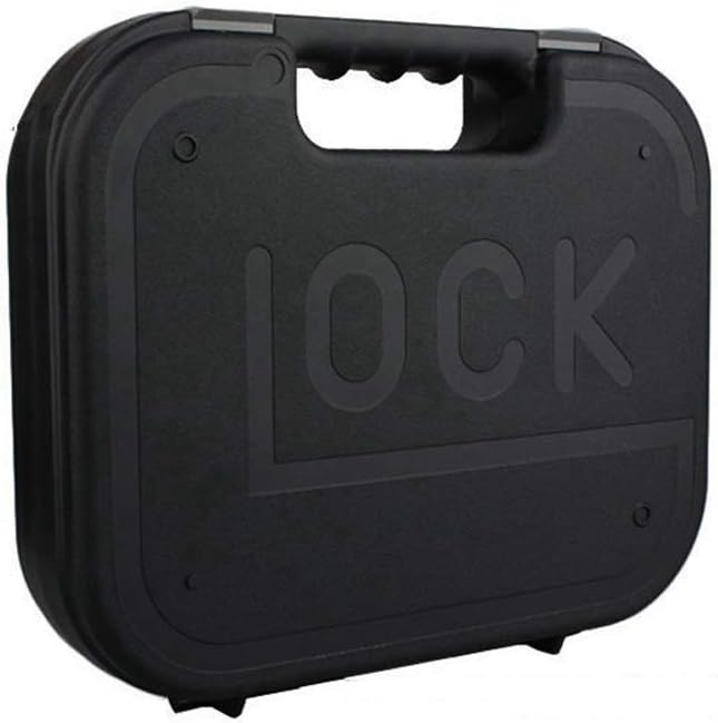 Totrait Glock Accessories GLOCK ABS Pistol Case Tactical Carry Bag Gun Case Portable Holster Padded Foam Lining hunting Pistol