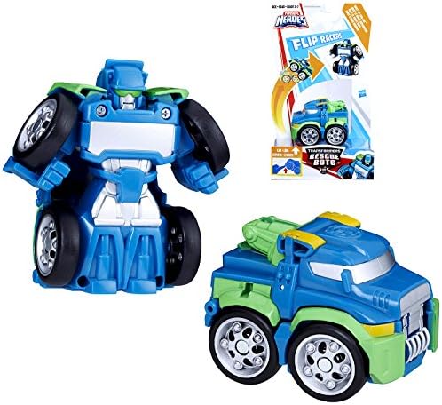 Hoist the Tow Bot Transformers Playskool Heroes Rescue Bots Flip Racer 2.5"