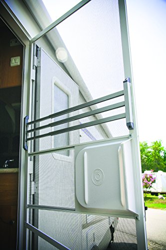 4 Camco+43977+Screen+Door+White