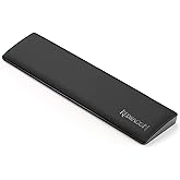 Redragon P035 Meteor S Computer Keyboard Wrist Rest Pad, Ergonomic Soft Memory Foam Wrist Support w/Anti-Slip Rubber Base, 60% 61 Keys Compact Size 11.38 x 2.87 in, 0.78 inch (20mm) Height, Black