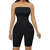 Royalshape Strapless Shapewear Bodysuit for Women Tummy Control Shaper Seamless Butt Lifter Thigh Slimmer full Body Shapewear