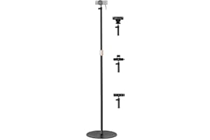 63'' Webcam Floor Stand Compatible with Logitech MX-Brio C920 C922 C930 C925e C615 StreamCam Brio 4K Webcams