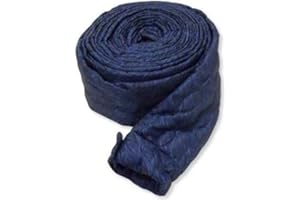 PLASTIFLEX Honeywell 170334 Central Vacuum 35-Foot Quilted Zipper Hose Sock, Blue