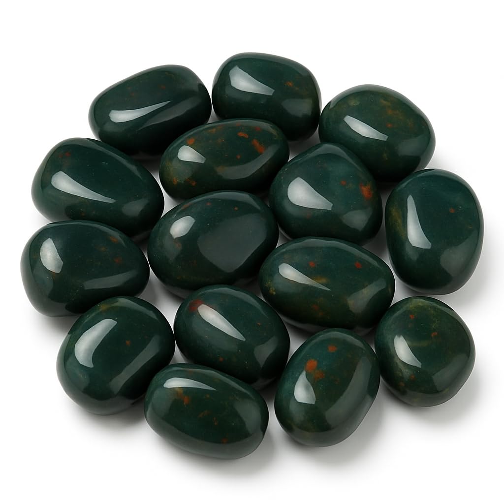 Jet International Wow Bloodstone Tumbled Stone 00 Grams