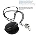 Stainless Steel Whistle with Lanyard and Storage Box - Extra Loud and Solid Whistle for Coaches, Referees, School Sports, Soccer, Football, Basketball, Competition, Training and Emergency, 1 Pieces