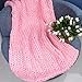 Zituop Super Chunky Roving Bulky Yarn for Hand Knitting Crochet, 250g, 8.8 Ounze (Light Pink)