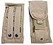 Military Outdoor Clothing 7562-N Never Issued Desert M4 MOLLE Double Mag Pouch