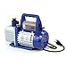 XtremepowerUS 1/4HP Rotary Vane Vacuum Pump for Automotive Air Conditioner Resin Degassing Refrigeration HVAC A/C R410a R134 (3.5 CFM), w/Vacuum Oil