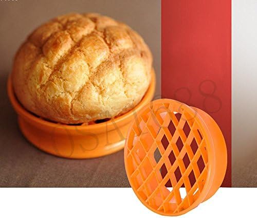 YOSA Kitchen Plastic DIY Bread Baking mold Pineapple Stamp kitchen supplies Baking tools Round Pastry Tools