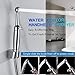 Hand Held Bidet Sprayer for Toilet, SonTiy Baby Cloth Diaper Sprayer for Toilet Water Sprayer Chrome-Solid Brass-3 Years Warranty-Adjustable Pressure Control