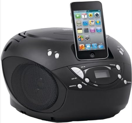 Bush Boom Box Cd Player Ipod Iphone Docking Mains Amazon Co Uk Electronics