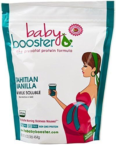 Baby Booster Prenatal Protein Powder - Tahitian Vanilla - 1 lb. Bag by Baby Booster