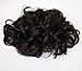 CAISHA Hairpiece Hair Wrap Heat-resistant Synthetic Fibres Curly Messy Updo Black Brown HW22