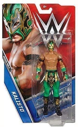 WWE Basic Series 68 Action Figure - Kalisto Green Attire 'Smackdown Live'