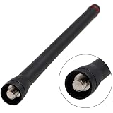 Antenne UHF 400-470MHz SMA Mâle Pour Talkie-walkie Vertex - Longueur 17 Cm, Gain 2.15dBi - Compatible VX-160, VX-168, Etc. - 3