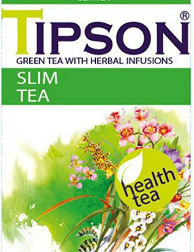 Tipson Slim Tea Green Tea with Herbal Infusion 20 teabags