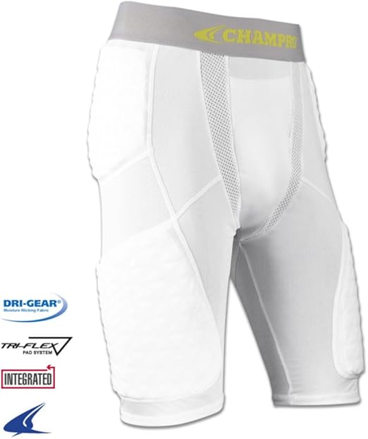 Champro Adult Basketball Padded Compression Shorts BBGU9A