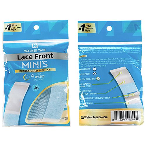 Lace Front Support Tape - Mini Hair Tape Adhesive for Wigs & Toupees