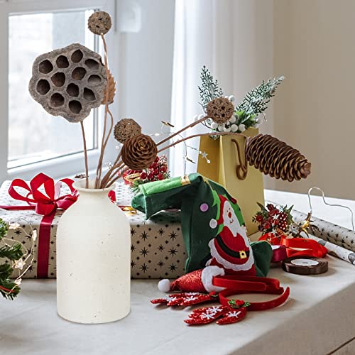 JOHOUSE 50PCS Natural Pinecones, Pinecone Ornaments Decorative Pinecones Assortment for Fall Winter Christmas Bowl Fillers