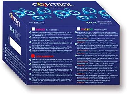 Control Preservativo Strawberry - Caja profesional de condones 144 unidades [Modelo antiguo]: Amazon.es: Salud y cuidado personal