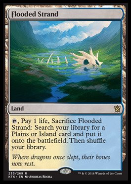 Magic: the Gathering - Flooded Strand (233/269) - Khans of Tarkir