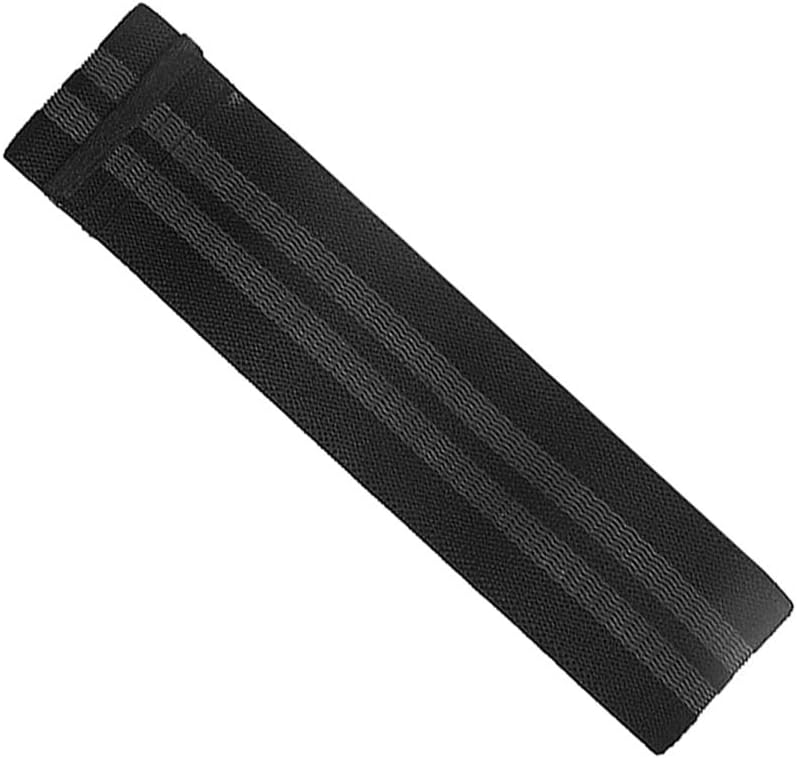 maylaceGym Workout Fitness Equipment Arms Legs Resistance Bands Training Elastic Band Hip Exercise(L,Black)