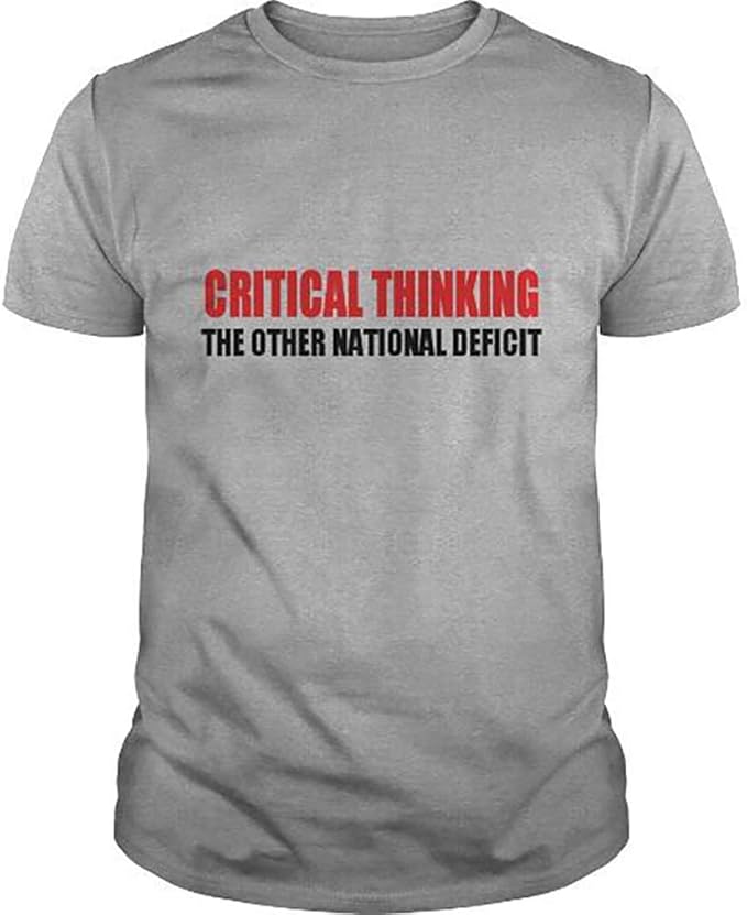 Critical thinking t shirt 07 image