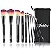 Makeup Brushes Anbber 10pcs Makeup Brushes Set with Makeup Bag Organizer, Professional Face Foundation Concealer Blush Eye Shadow Makeup Brush Kit
