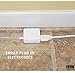 Iron Forge Cable Weatherproof 20 Ft Outdoor Extension Cord - 16/3 SJTW Heavy Duty White Extension Cord 3 Prong - 13 Amp Exterior Power Cable