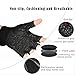 Cropal Weight Lifting Gloves, Premium Leather Weightlifting Gloves with Wrist Wraps Support for Gym Workout, CrossFit Fitness and Cross Training