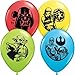 Star Wars Assorted Color 11" Latex Balloons - Package of 12