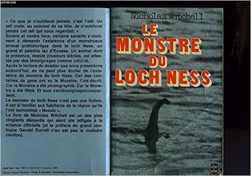 Le Monstre Du Loch Ness Le Livre De Poche Paperback Jan 01 1979 Witche 9782253021179 Amazon Com Books