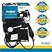 Auxilium Medical High Blood Pressure Monitor Machine - Essential Medical Supplies for Doctors or Nurses - Adult Size Black Kit with Manual Cuff