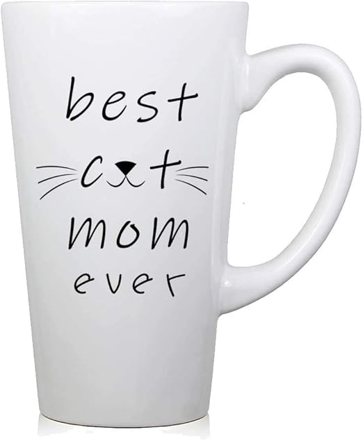 best cat mom ever coffee mug