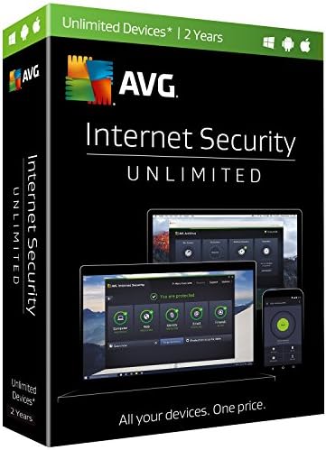 AVG  Internet Security 2017, Unlimited Devices, 2 Years