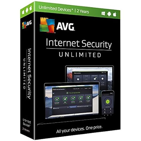AVG  Internet Security 2017, Unlimited Devices, 2 Years