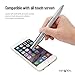 Eutuxia 6-in-1 Multitool Twist Retractable Ballpoint Pen, Ruler (In. & Cm.), Spirit Level, Touch Screen Stylus, Phillips & Flat Head Screwdriver. Mini Multifunction Tech Tool Kit. [Black & Silver]