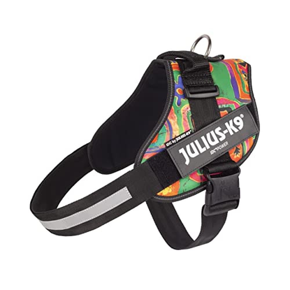 IDC Powerharness, Size: 2XL/3, Reggae Canis — image 1