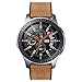 Spigen Retro Fit Designed For Samsung Galaxy Watch 3 45mm Band Strap (2020) / Galaxy Watch 46mm Band (2018) / OnePlus Watch Band/Gear S3 Frontier Band / S3 Classic Band Strap - Brown